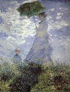 Woman with a Parasol Claude Monet